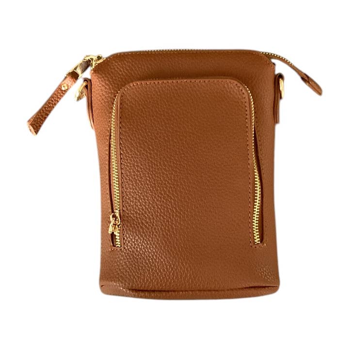 Kenze Panne - Wholesale Crossbody Bag - Women's - 3 ZIPPER CROSSBODY 6