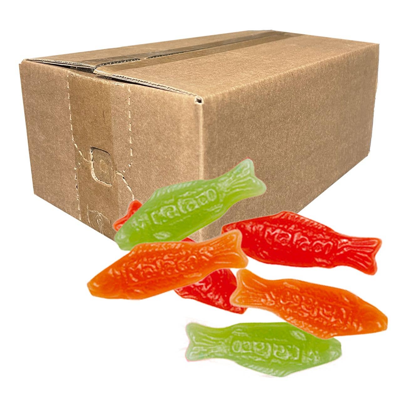 Swedish Godis Shop - Wholesale Gummy - Pastel Swedish Fish Bulk 3.31 lbs 1
