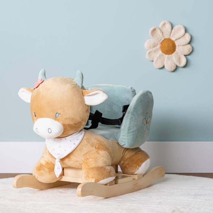 Rocking Toy Cow Mila voor wholesale door Nattou