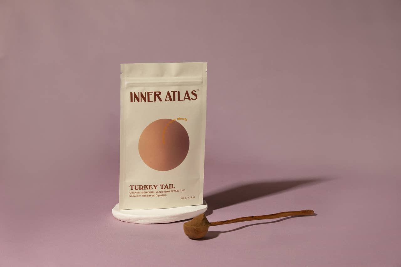 Inner Atlas – wholesale Protein-/superfoodpulver – Eko Turkfjäder Medicinskt Svampextrakt3