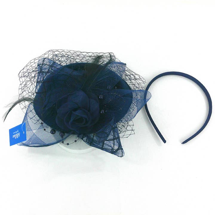 TAPA fashion - Wholesale Fascinator Hat - Women's - Kentucky Derby & Tea Party Flower Feather Hat FF917 (2PC)13