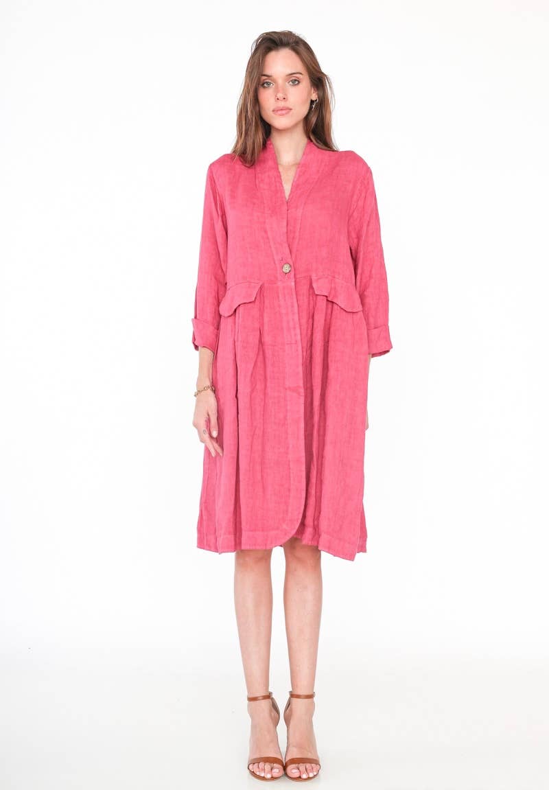 LINEN & COTTON HOUSE - Wholesale Jacket - Women's - 1142 SPRING SUMMER CLOTHING LINEN JACKET54