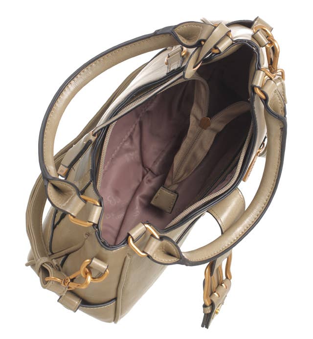 Bessie London – wholesale Axelremsväska – Dam – VINTAGE SPÄNNE UNDERARMSVÄSKA6