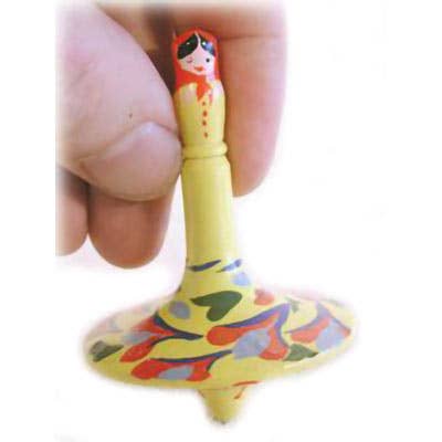 Golden Cockerel - Wholesale Dreidel - Kids - Spinning Top 3"
