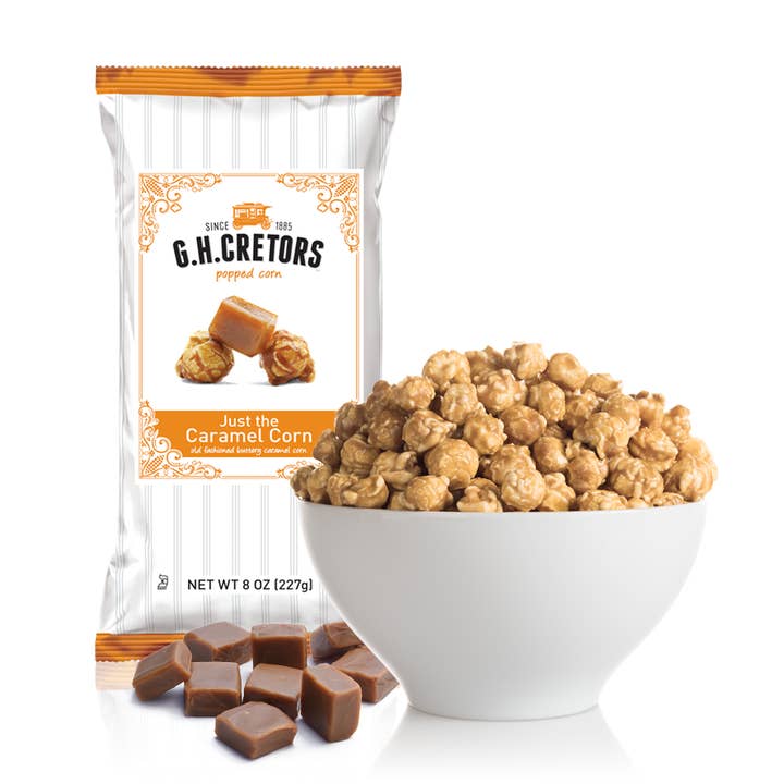 KeHE Distributors, LLC - Wholesale Popcorn - GH Cretors Popcorn Just Caramel Corn, 8 OZ