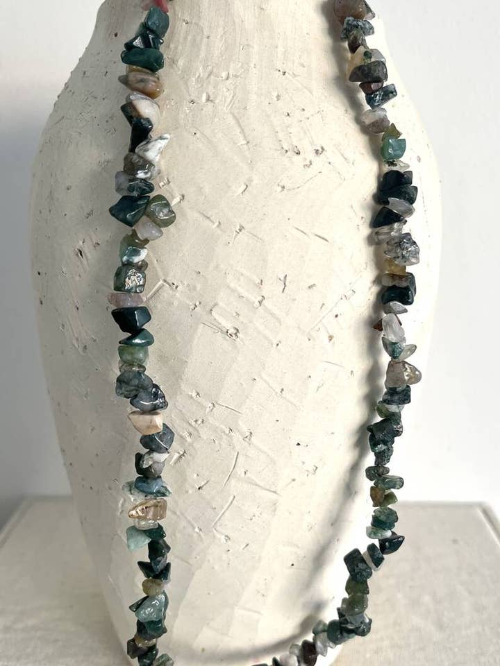 Collier en pierres naturelles MARINE STONES pour la vente par CAPELLINA