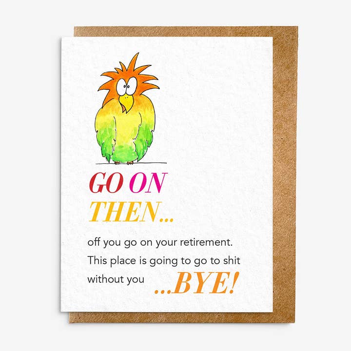 Go on then... Retirement for wholesale by Flew the Coop