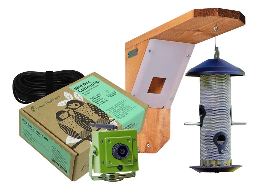 Green Feathers – wholesale Bird feeder – WiFi Bird Feeder HD Camera Pack15