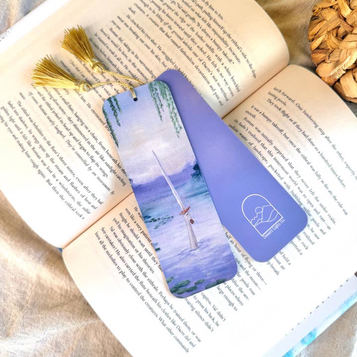 Lady of the Lake Sword Bookmark with Tassel for wholesale by Desert Light Co.