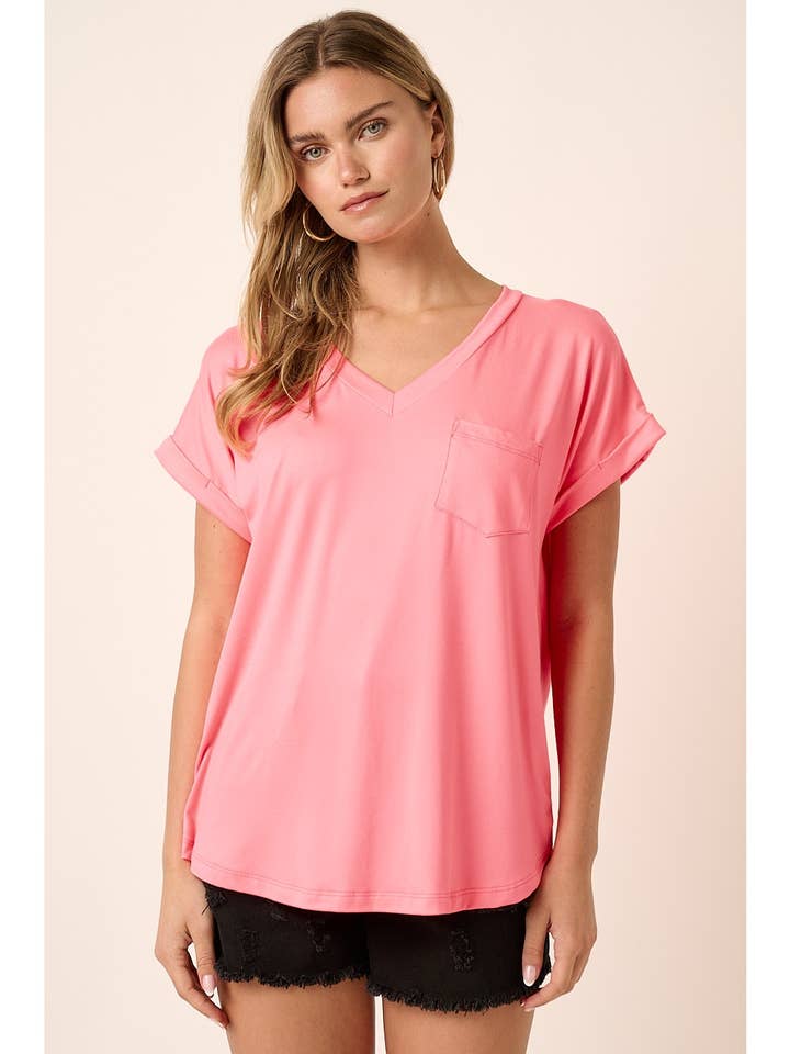 mittoshop - Wholesale Knit Top - Women's - T9153 - DTY V-NECK 1POCKET DETAIL DOLMAN KNIT TOP31