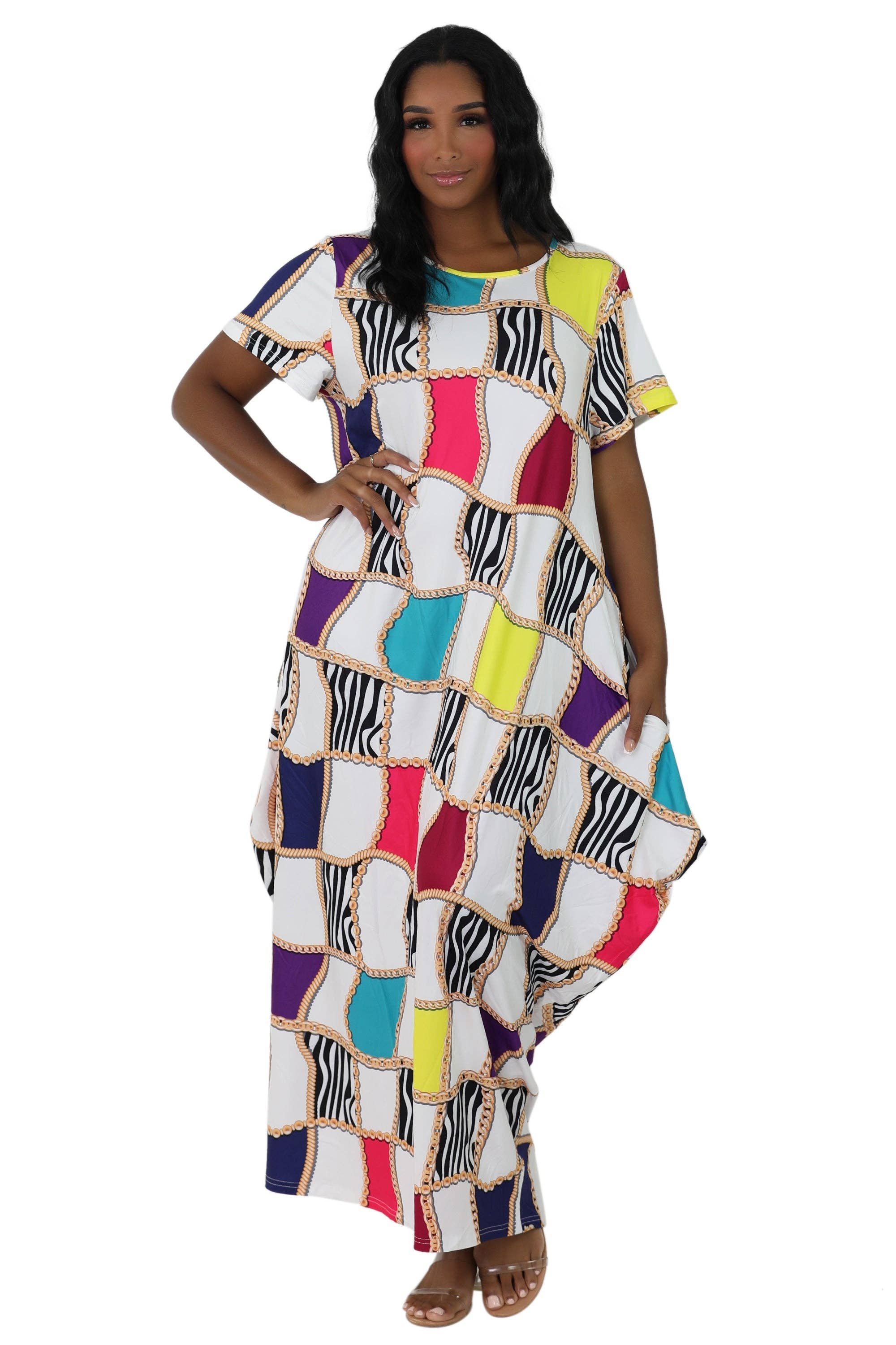 Advance Apparels – Großhandel Kleid – Damen – Langer Kaftan/Kleid 2222/D2100420