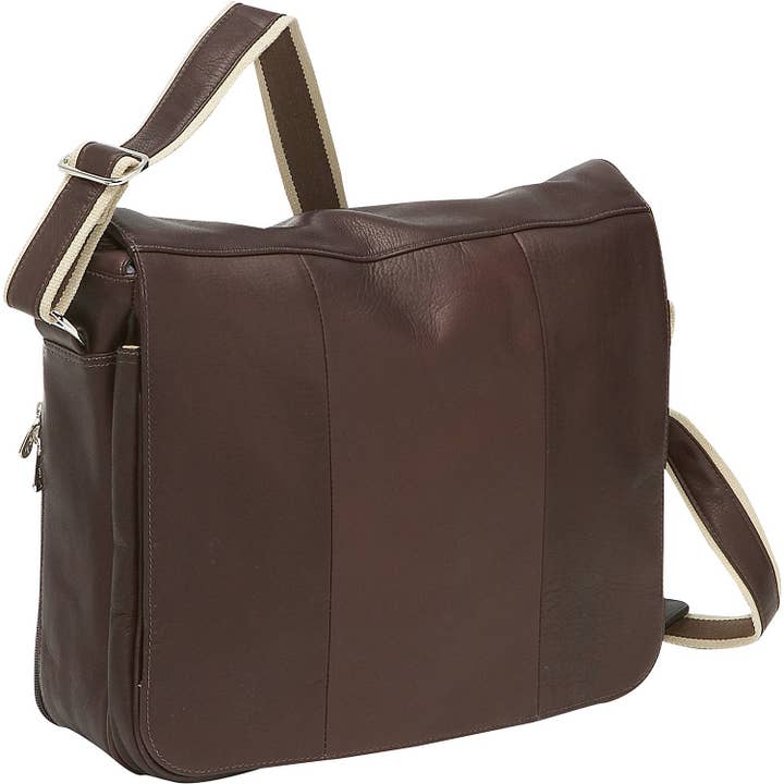 UTBYGGBAR MESSENGER BAG för wholesale av Piel Leather
