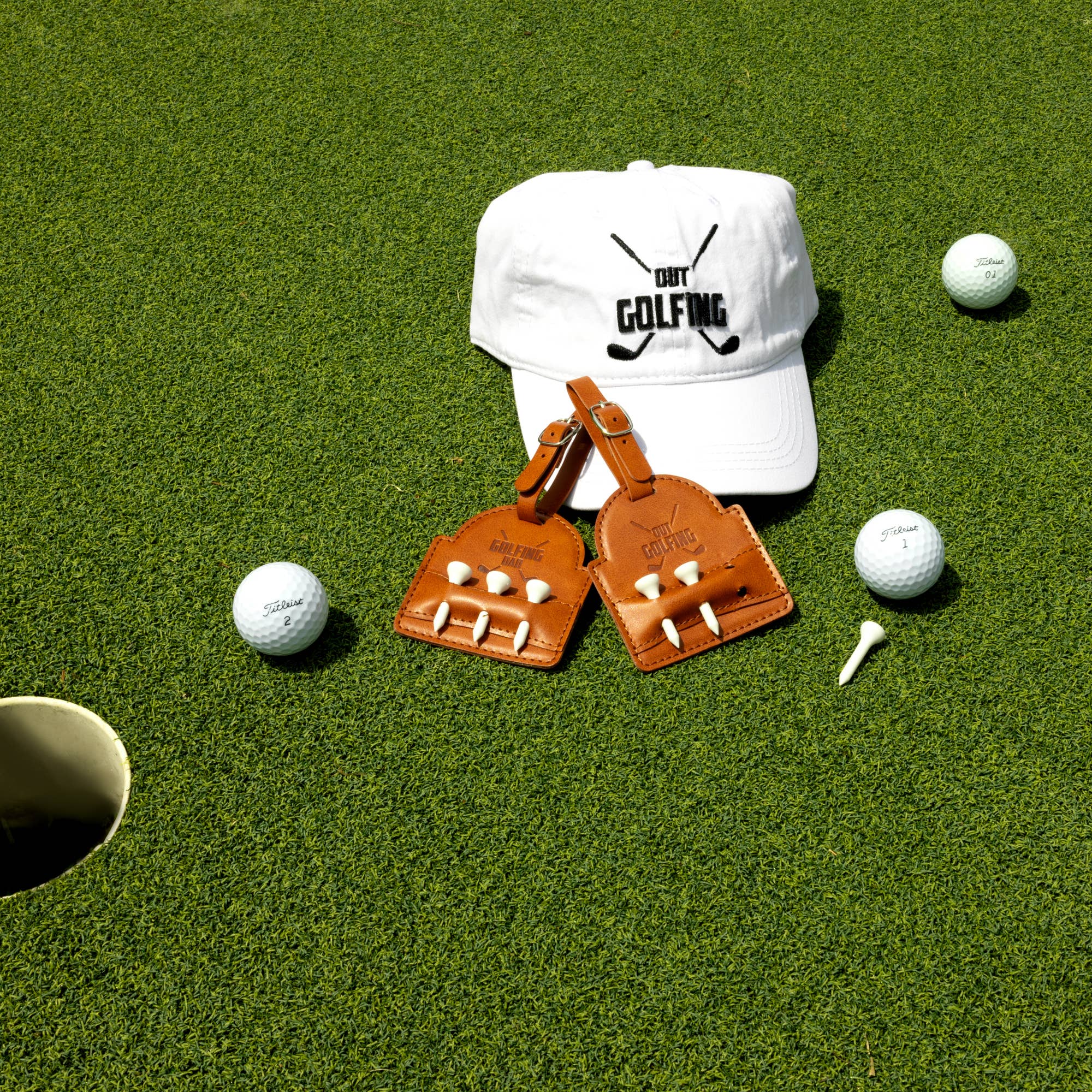 Pavilion – wholesale Sporttillbehör – Out Golfing - Golfväska i PU-läder2