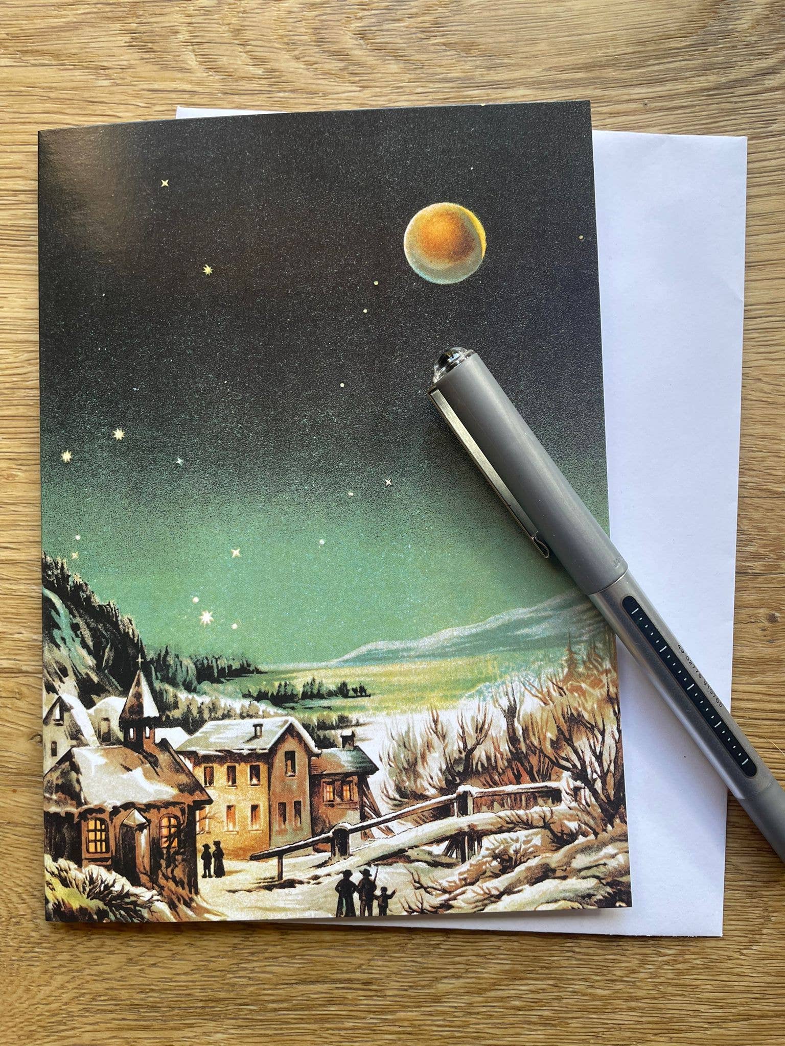 Ninaskadesigns - Vendita all'ingrosso Biglietti di auguri generici - Biglietto di Auguri per l'Eclissi Lunare0