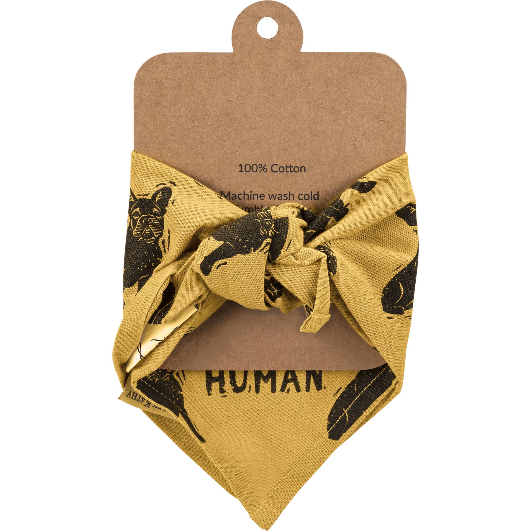 Primitives by Kathy - Wholesale Pet Bandana - Dog - Frenchie/Love My Human Small Pet Bandana5