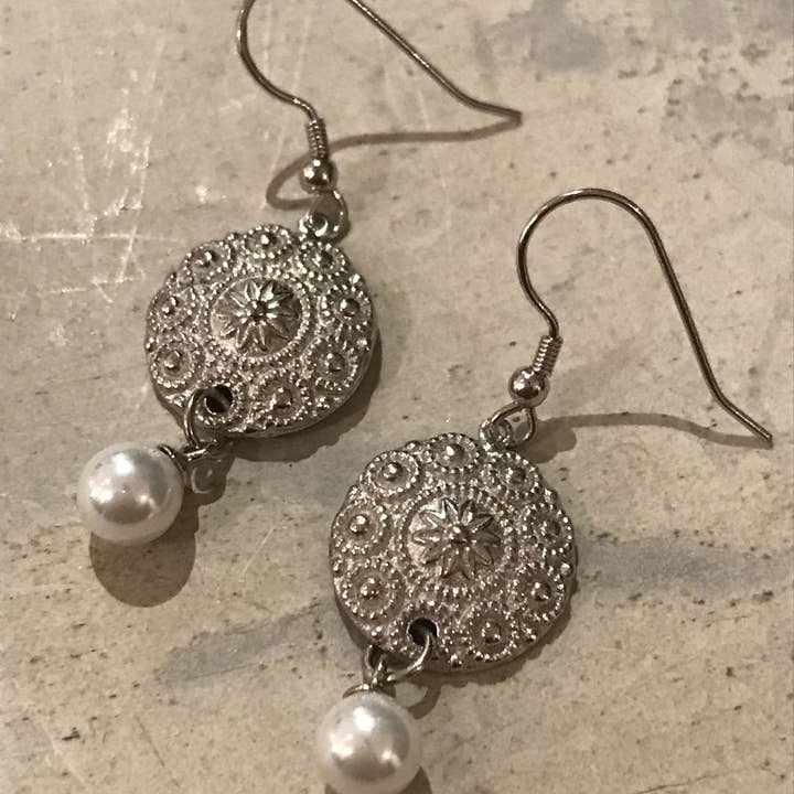 earrings “Lilly”, silver for wholesale by Vivaz - Fine Jewellery