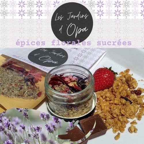 Sweet floral spices for wholesale by Les jardins d’OPA