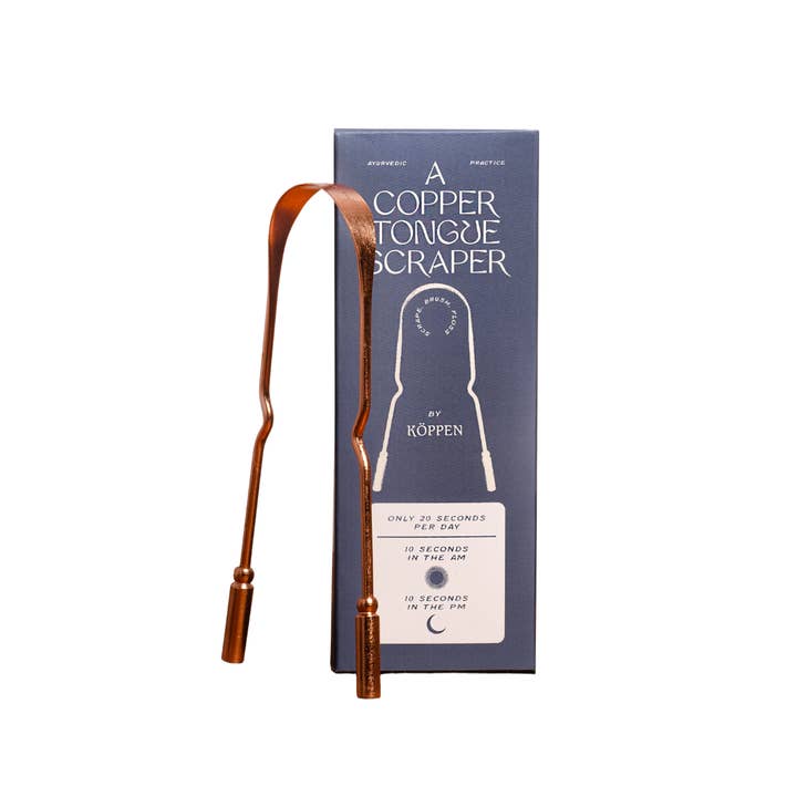 KÖPPEN - Wholesale Tongue Scraper - Pure Copper Tongue Scraper | Fresh Breath & Enhanced Taste