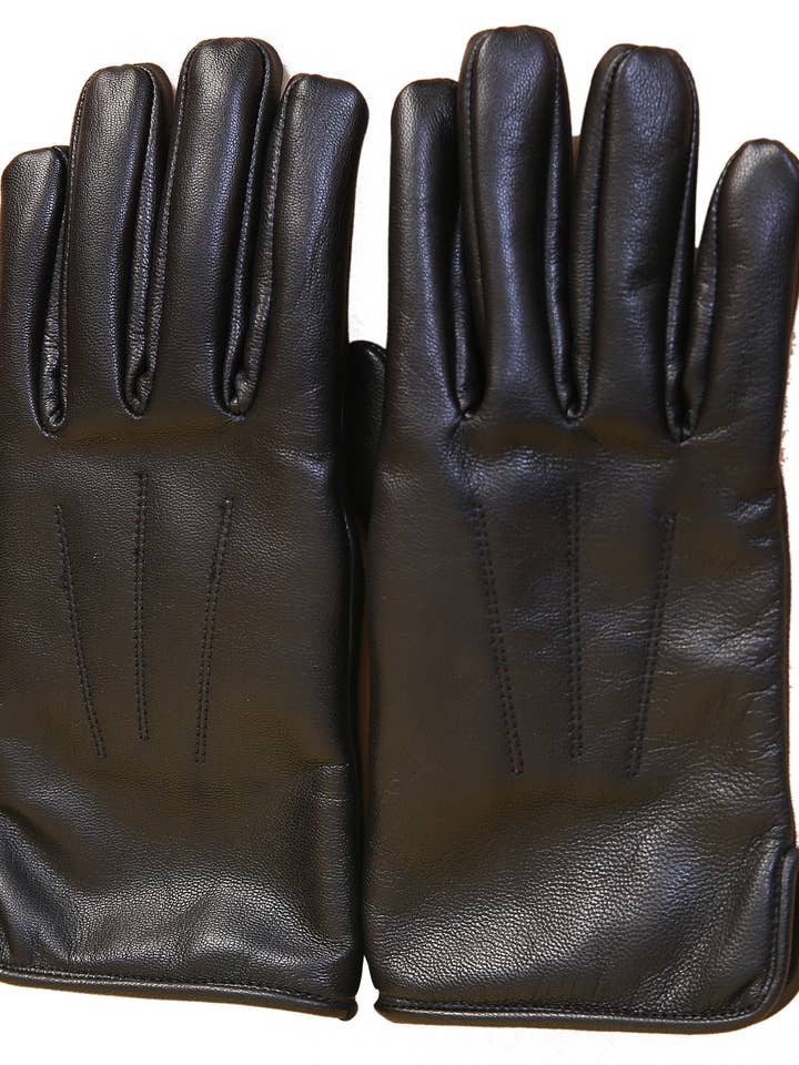 Genuine Sheepskin Leather Gloves With Winter Lining for wholesale by Haris enterprises