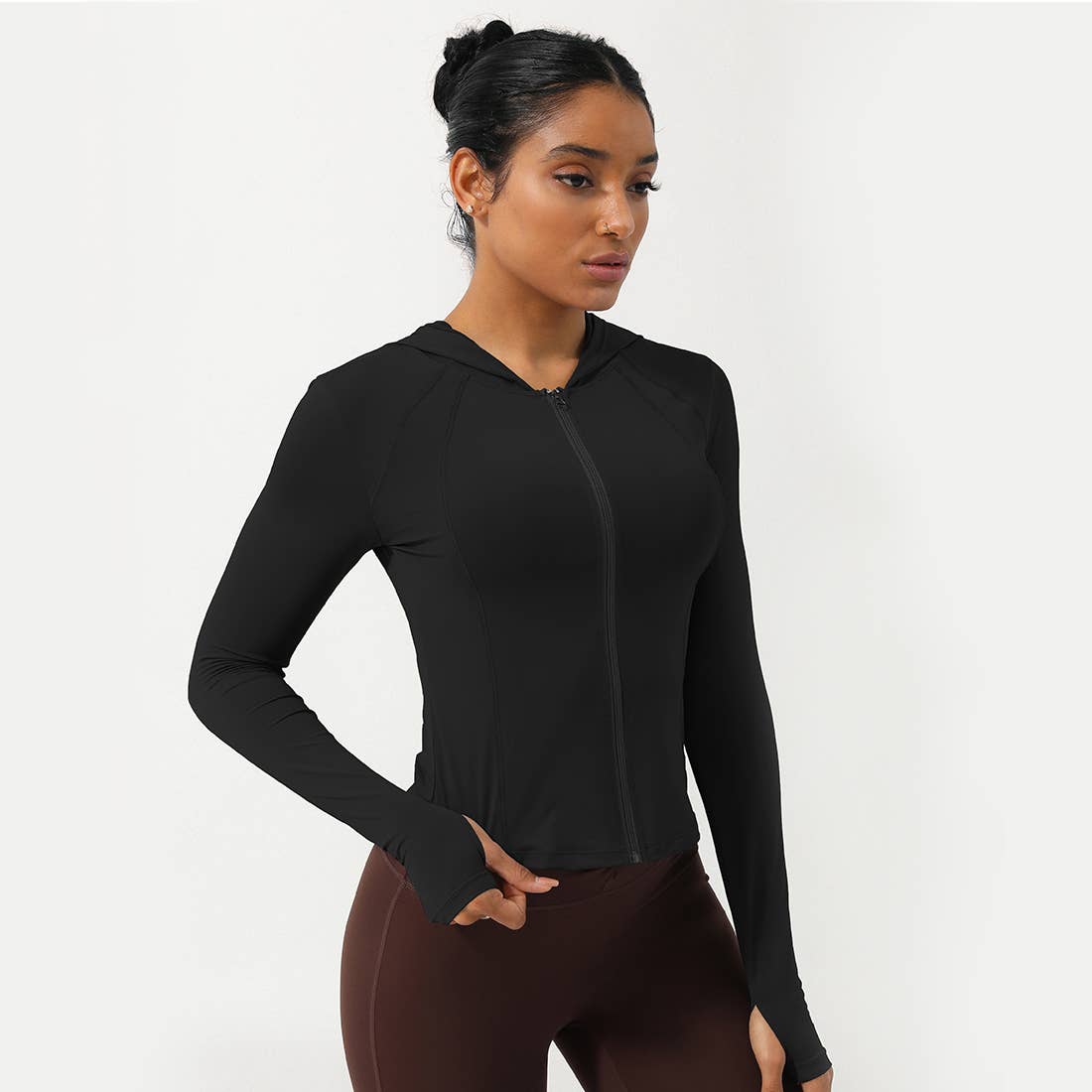 Sodalemon - Wholesale Athletic Jacket - Women's - Women Sun Protection Breathable Hooded Sports Jacket0