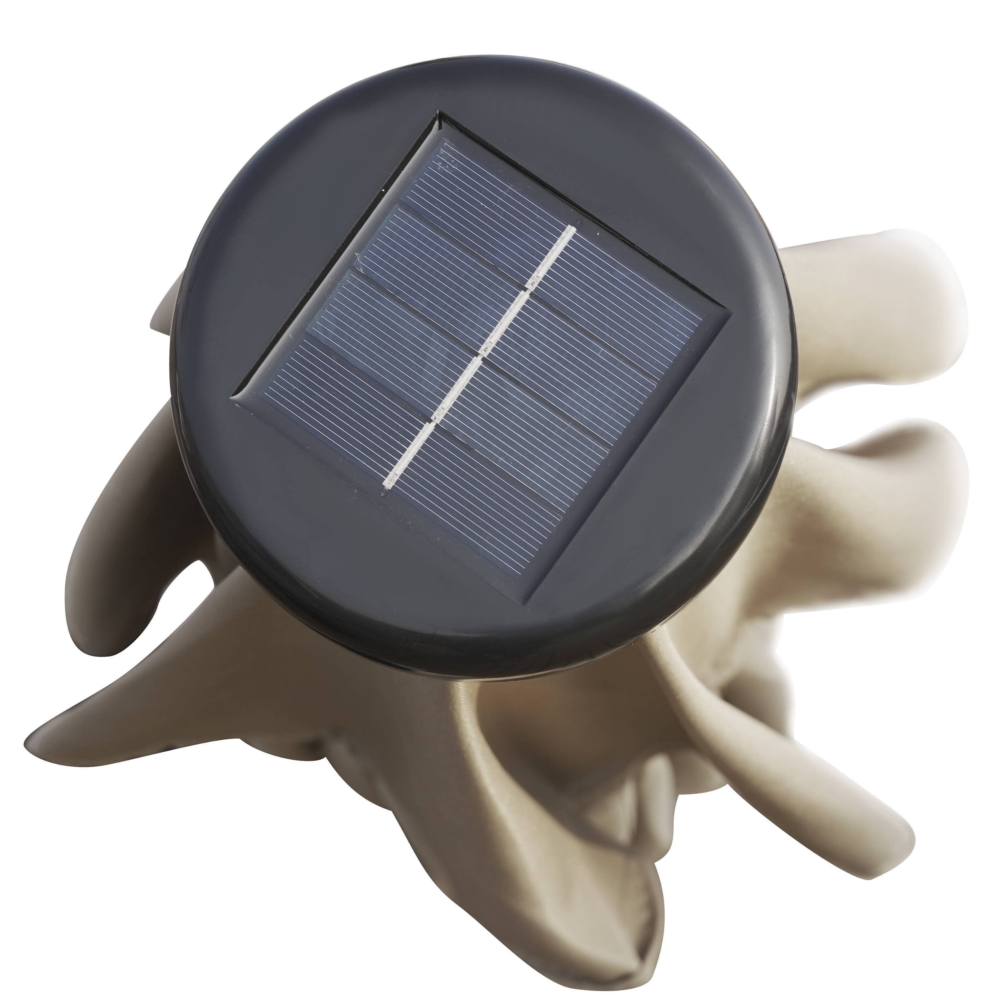 LeisureMod - Wholesale Patio Umbrella - Sierra Modern 9ft Solar LED Patio Garden Umbrella10