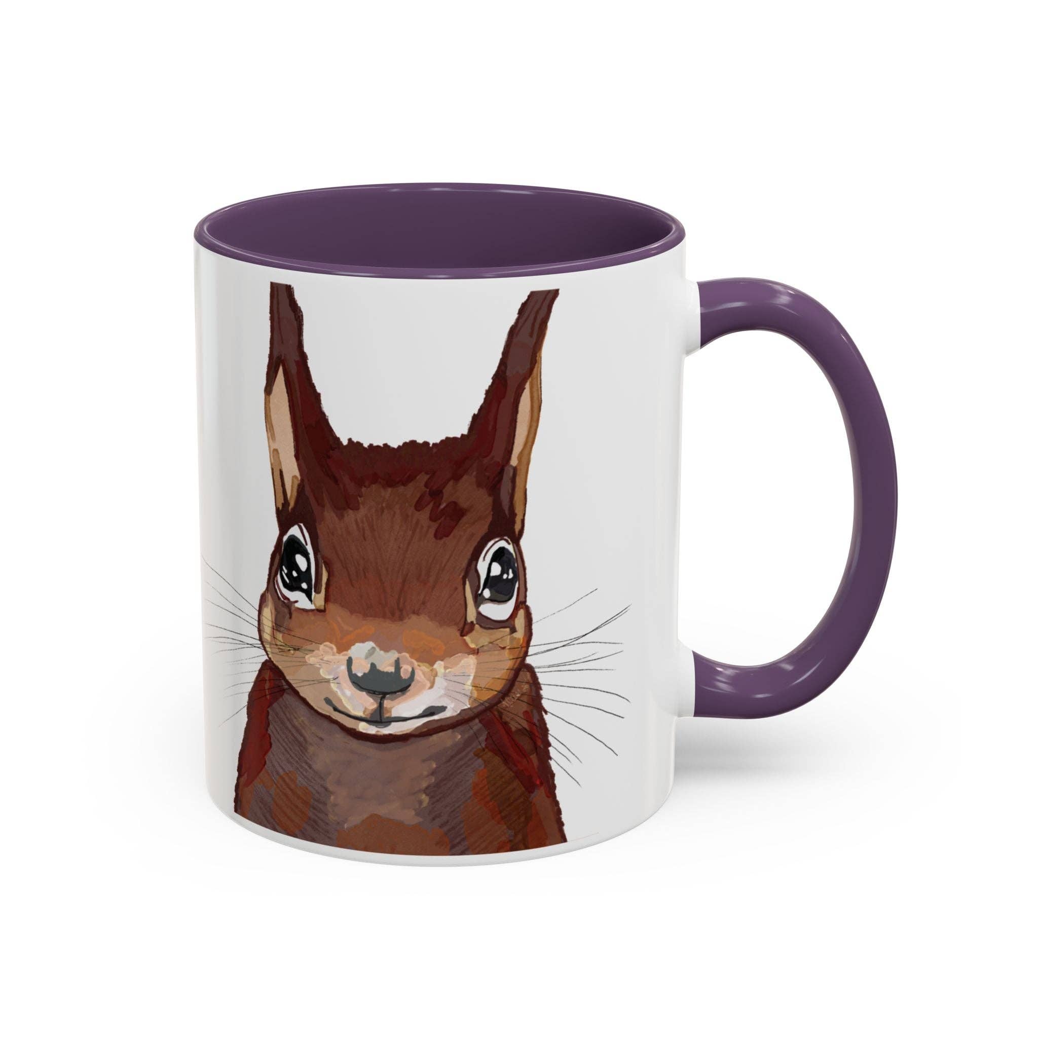 Blue Cava - Wholesale Coffee Mug - Squirrel Two Tone Coffee Mugs (11oz & 15oz)33