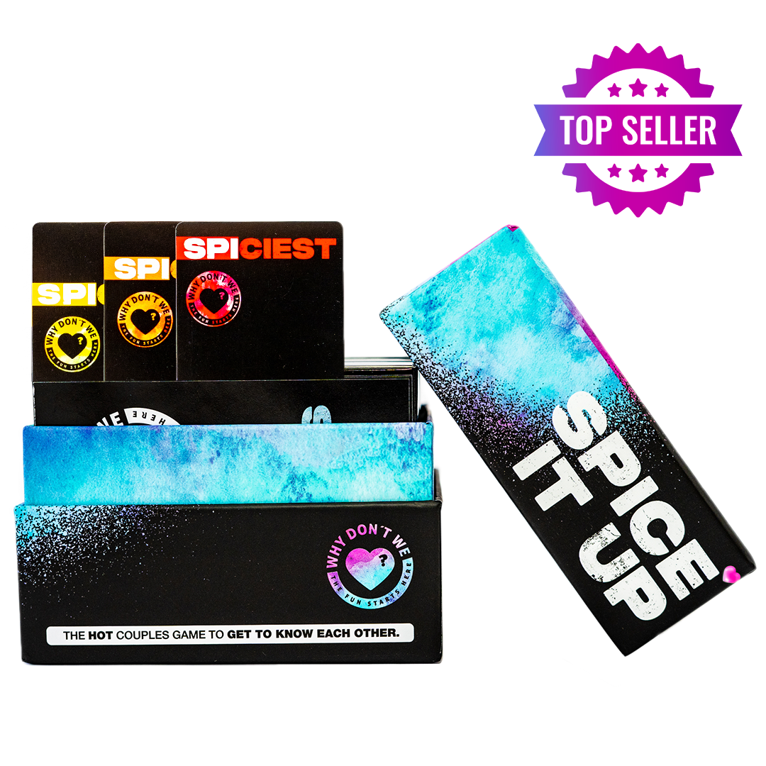 Why Don't We - Wholesale Card Game - Spice It Up - Game for Couples - 3 games in one, 150 Cards6