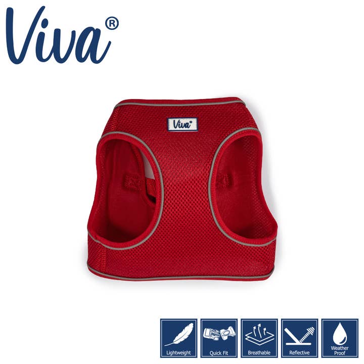 Viva Step in Harness Red for wholesale by Ancol Pet Products Ltd