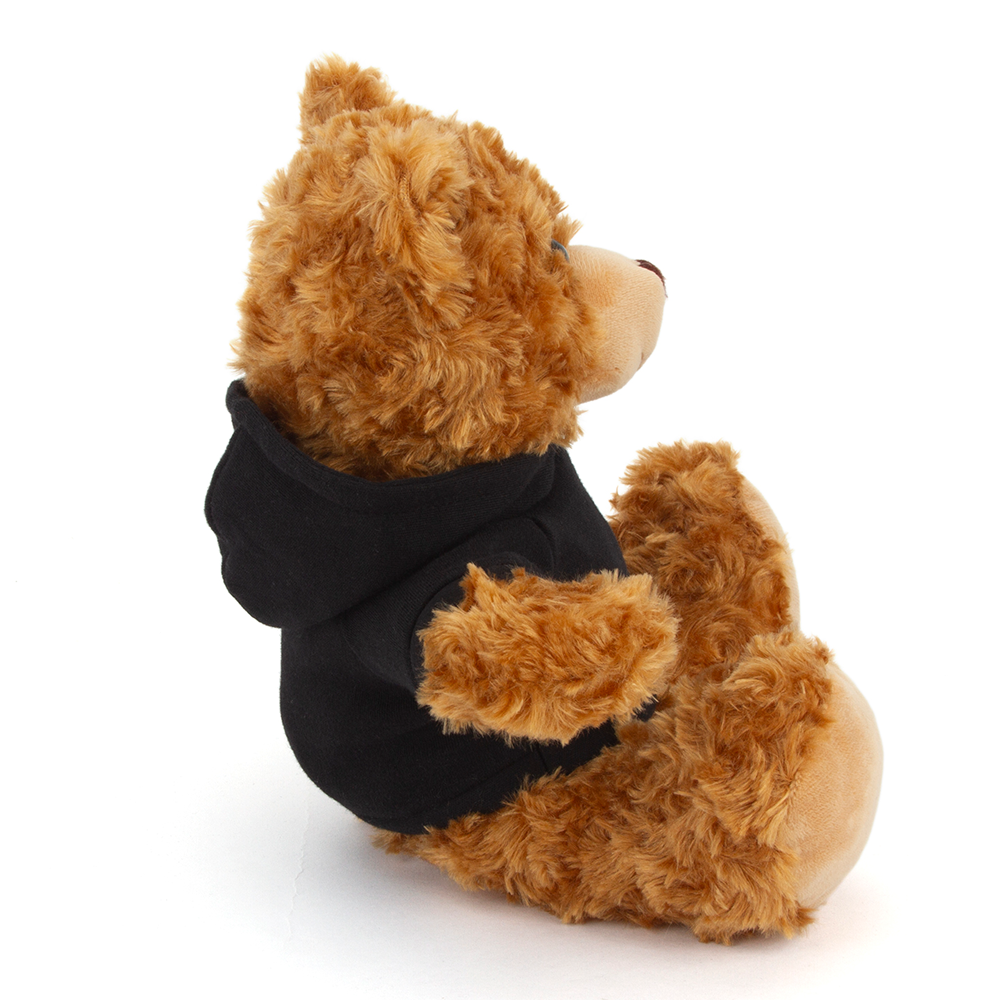 Plushland – wholesale Stuffed/plush toy – Kids & baby – 11" Personalized Teddy Bear in Hoodie | Custom Sitting Bear12