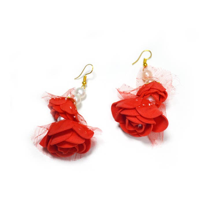 Novadab - Vendita all'ingrosso Parure di gioielli - Parure collana fiori e perle con bracciali4