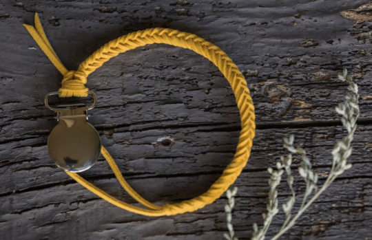 Brombie - Wholesale Teether (Not Clip-On) - Baby - Faux leather clip with wood teether & matching attachment7