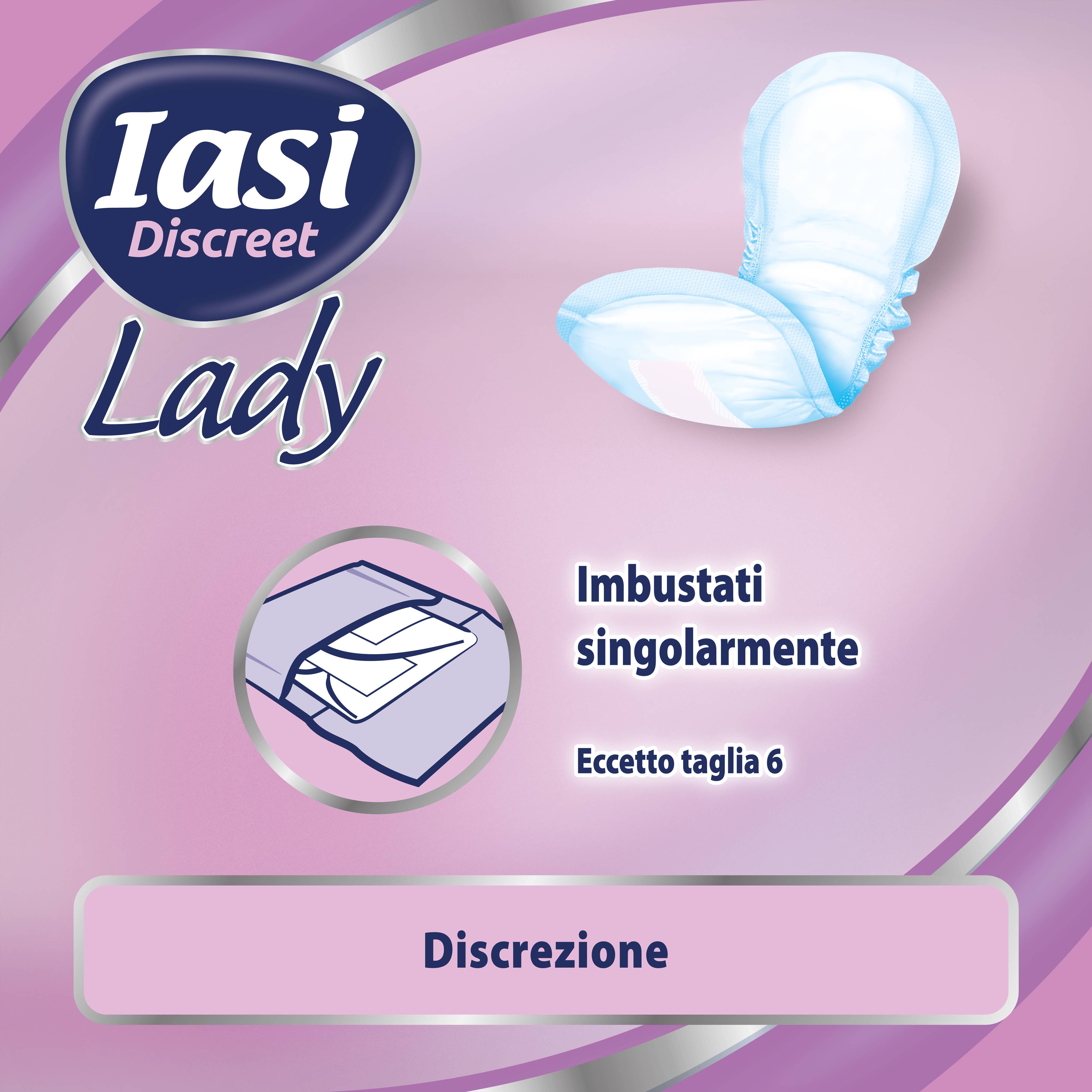 Babylino - Wholesale Incontinence Aid - IASI Discreet Lady Extra Absorbent for Urinary Leaks, 16 Units5