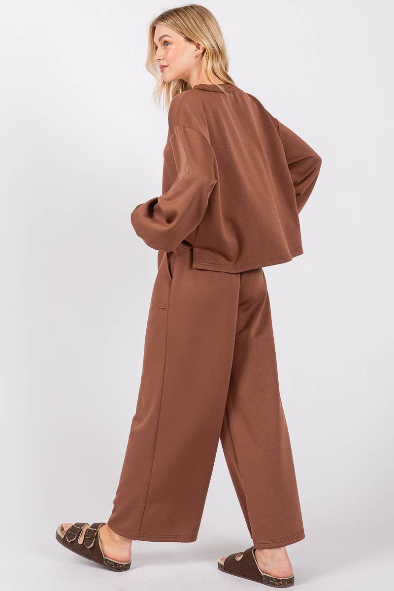 Sewn and Seen - Wholesale Lounge Set - Women's - SCUBA TOP AND PANT SETS19