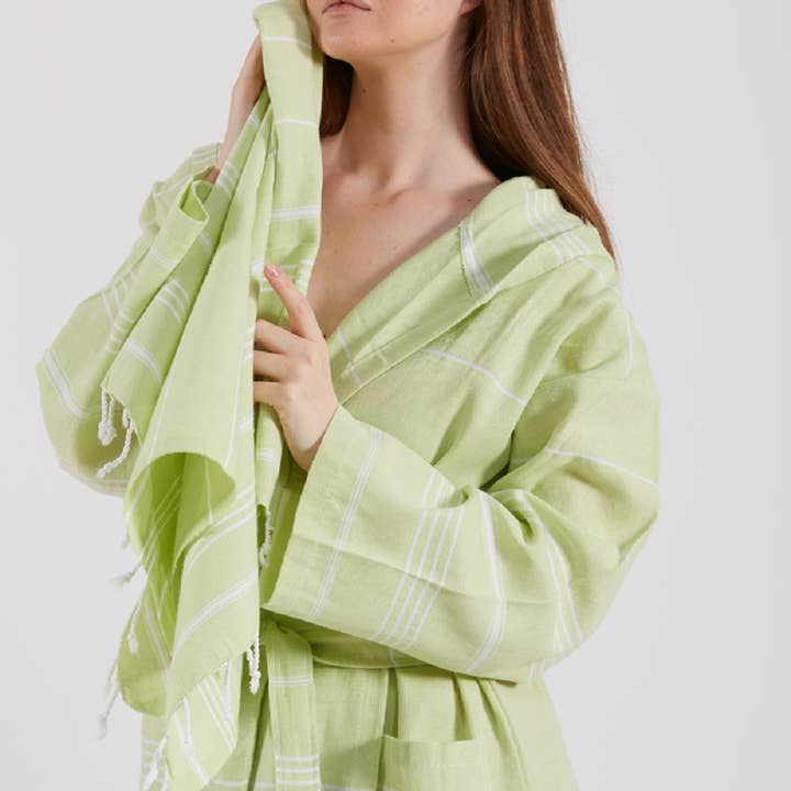 Cotton and Olive - Wholesale Badjas - Uniseks - Trendy hamambadjas van unisex katoen2