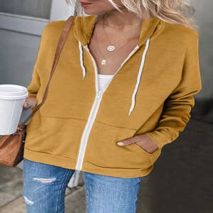 Satin Lined Hoodie Unisex-thick-golden Yellow -  Canada