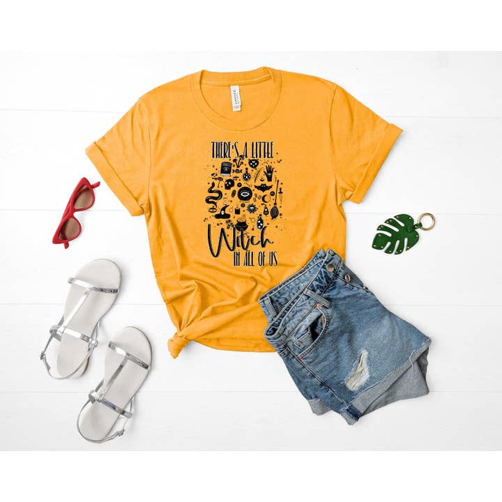 There's a little witch in all of us - Graphic Tee for wholesale by Jasie Blanks