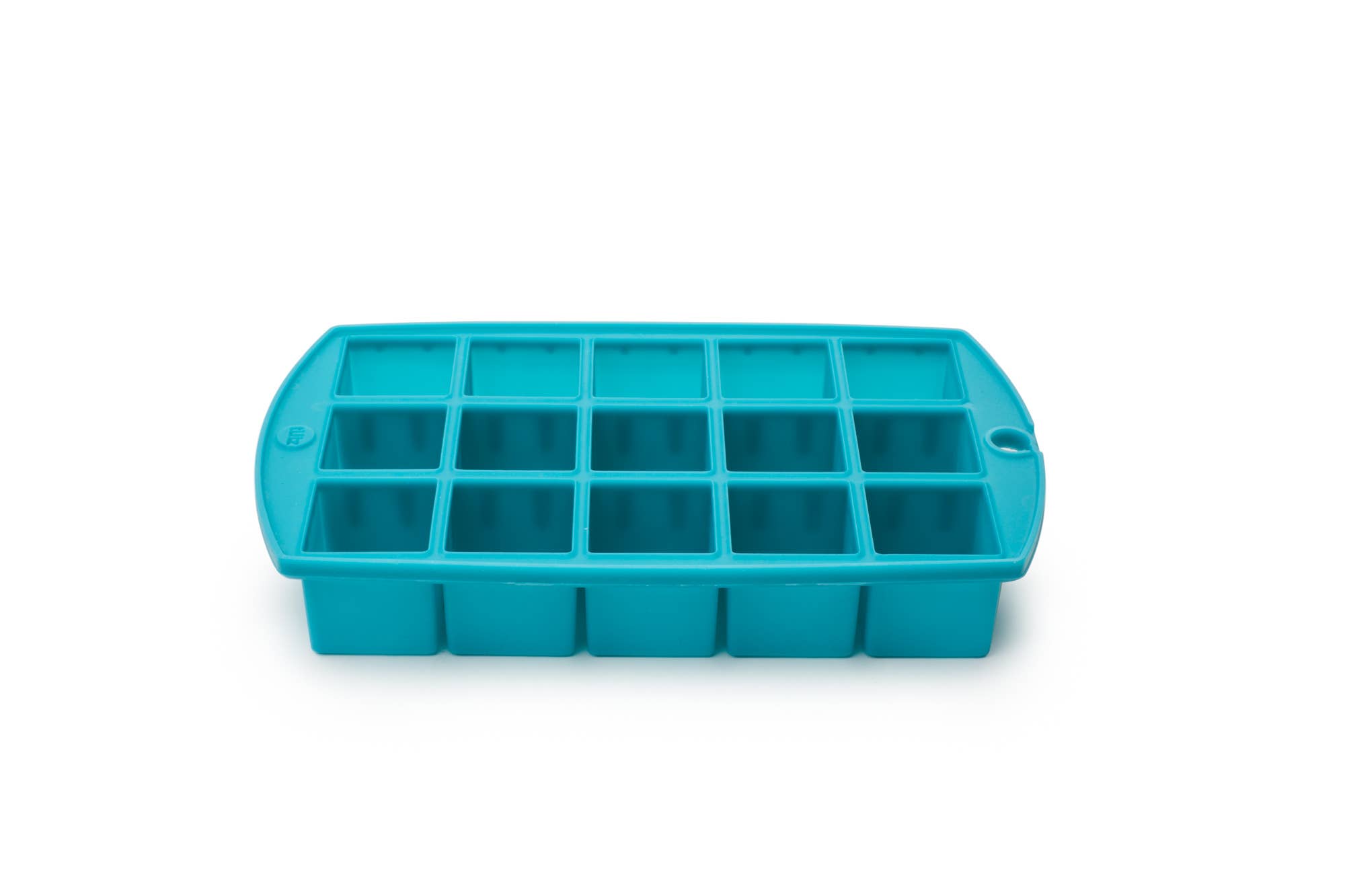 Fox Run Brands - Wholesale Ice Tray/Mold - Tulz Mini Ice Block Tray, Silicone, Teal, 8.25"x 4.75"x 1.5"6