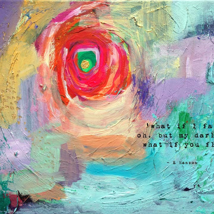 Hvad hvis jeg falder? Åh min skat, hvad hvis du flyver? (e.h.) for engroshandel hos katharinalucia ART