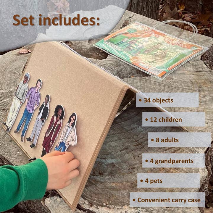My Felt Story - Wholesale Toy Set - Kids - My Felt Story Multicultural Family Felt Set5