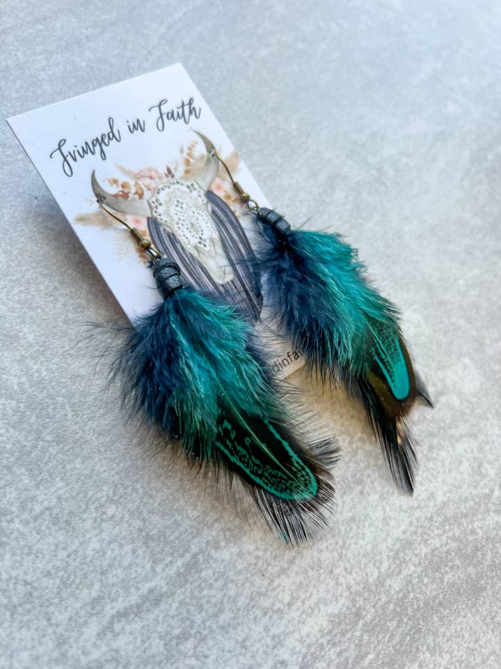Missoula Mini Feathers for wholesale by Fringed In Faith
