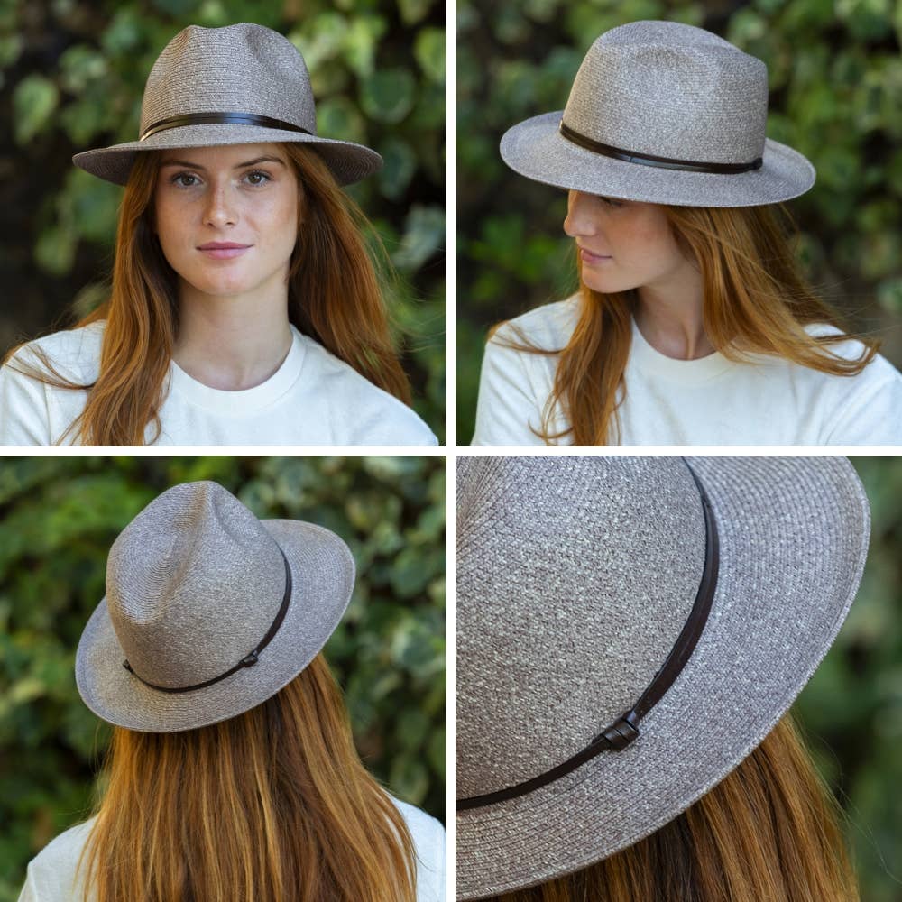TRAVAUX EN COURS... - Wholesale Straw Hat - Unisex - PAPER HAT leather link135