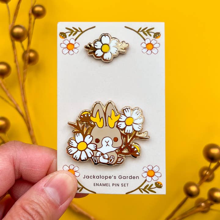 Thousand Skies - Wholesale Lapel Pin/Button - Enamel Pin - Jackalope's Garden Pin Set
