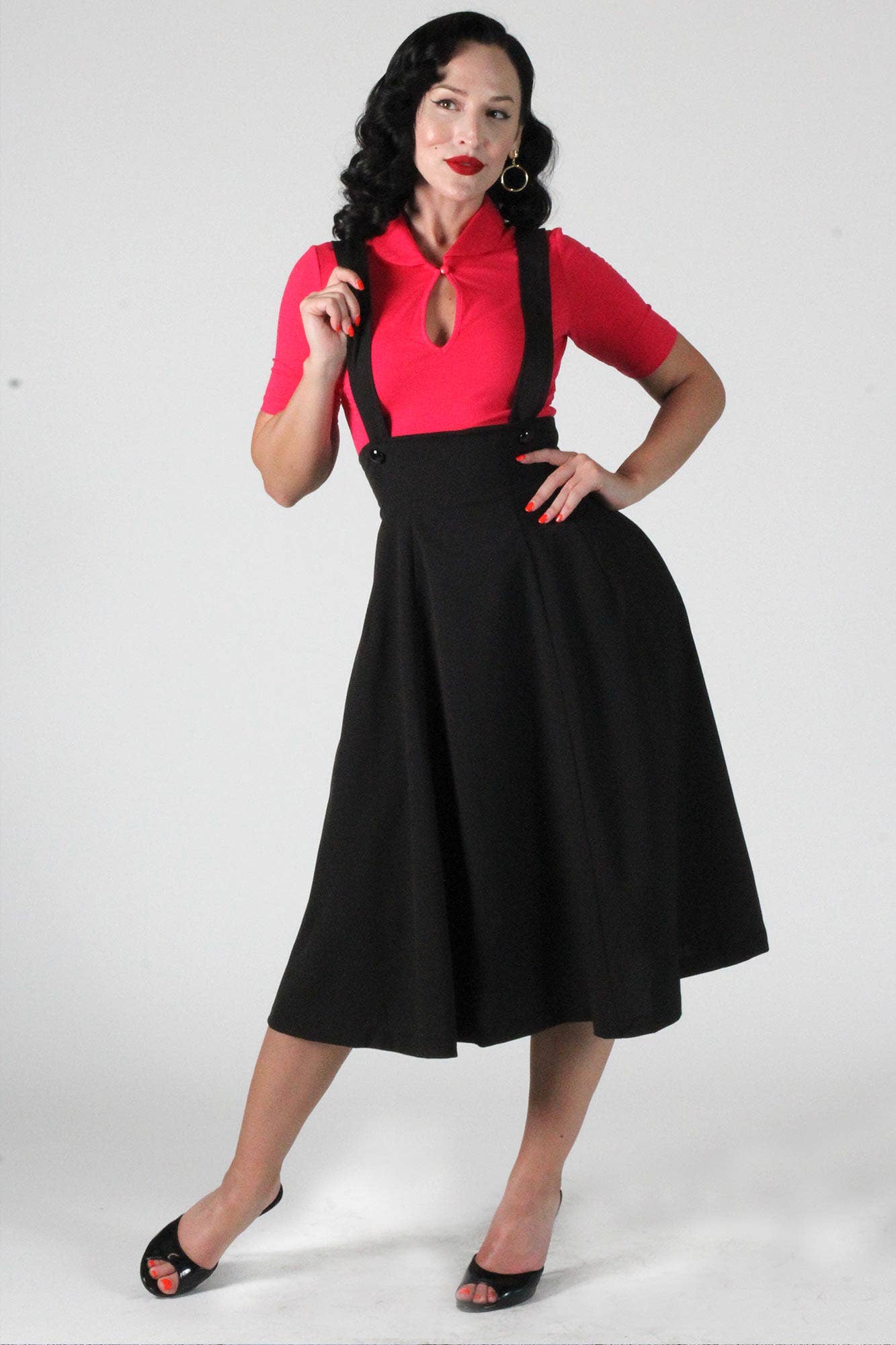 Tatyana Clothing - Wholesale Jumpsuit - Women's - Full Circle Retro Jumper2