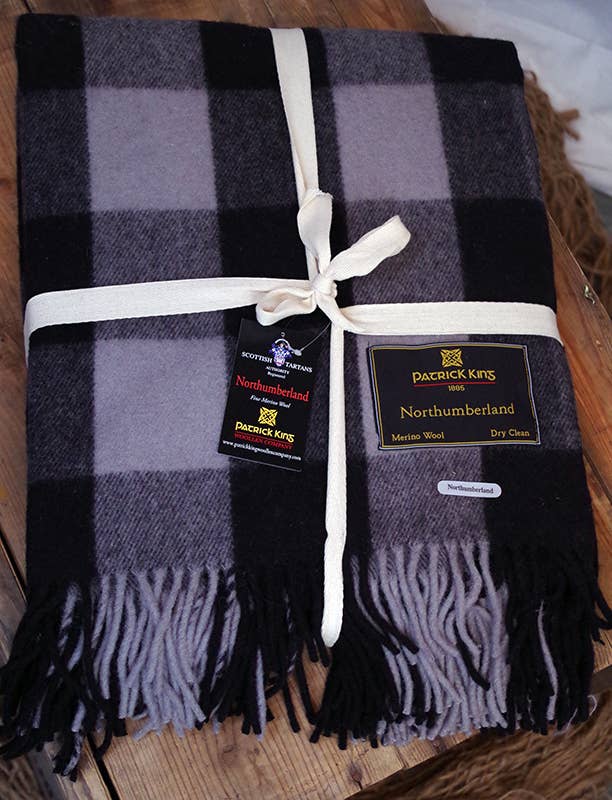 Patrick King Woollen Company - Wholesale Throw Blanket - Northumberland Deluxe Highland Blanket