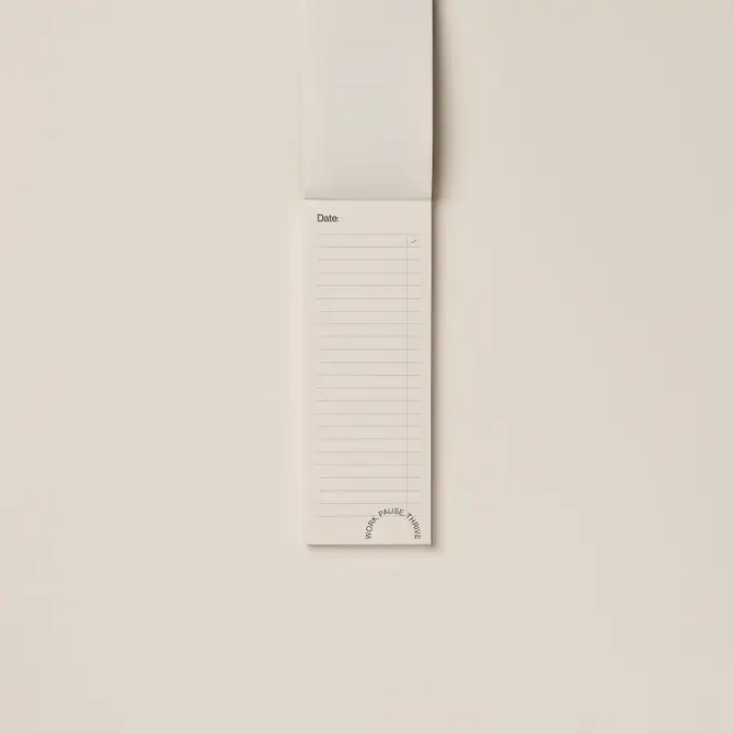 This Might Work - Wholesale Notepad - Daily To Do List - Taupe1