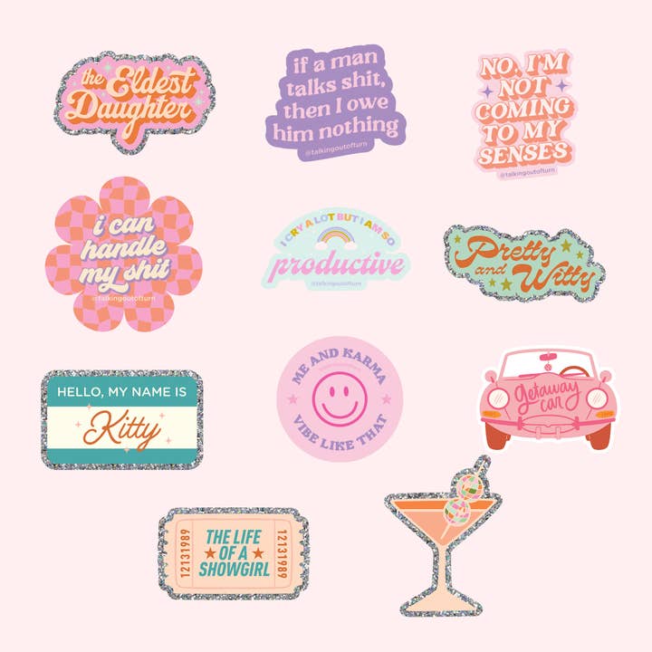 TAY TAY Stickers! for wholesale by Talking Out of Turn