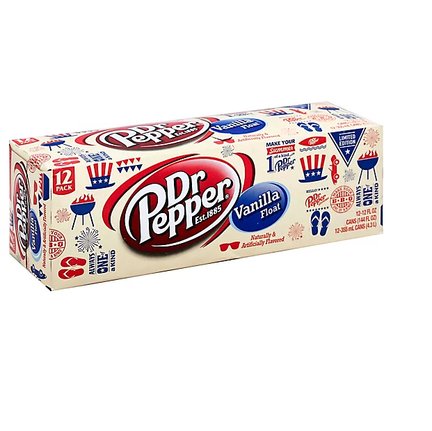 L&F Universal Goods - Wholesale Soda/Carbonated Drink - Dr. Pepper Vanilla Float 2/12/12OZ0