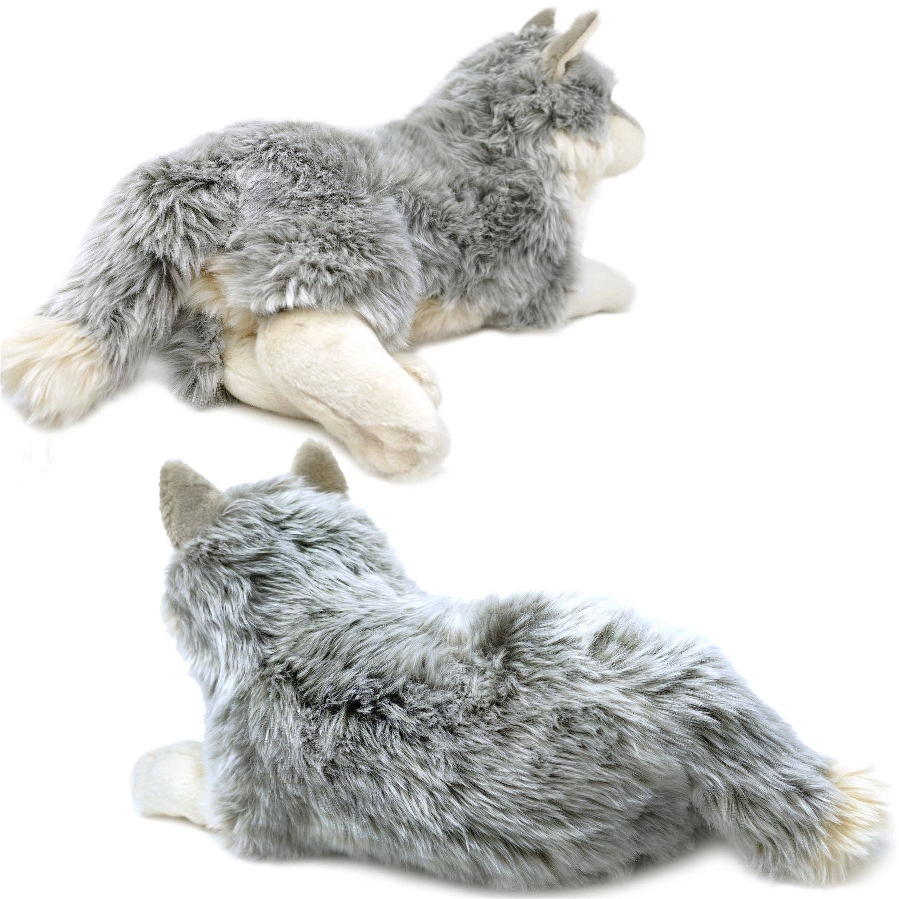 VIAHART Toy Co. - Wholesale Stuffed/Plush Toy - Kids & Baby - Whitaker The Wolf | 18 Inch Stuffed Animal Plush4