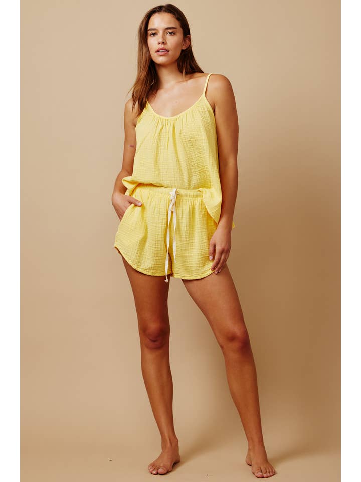 9seed - Wholesale Tank Top - Women's - PLAYA tank top in lightweight gauze5