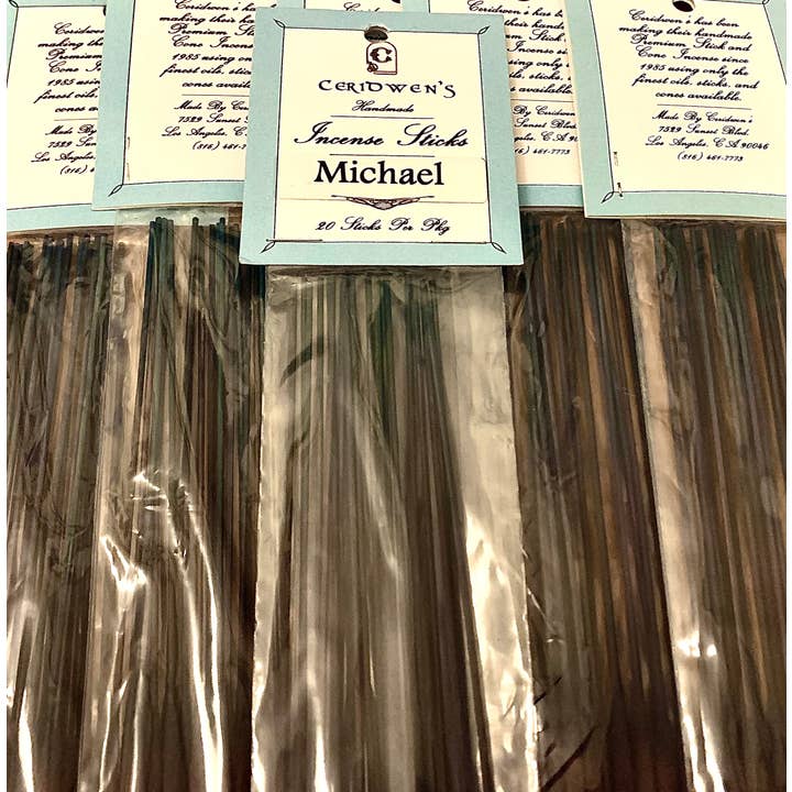 Michael Incense Sticks - läkning, skydd, seger för wholesale av Ceridwen’s